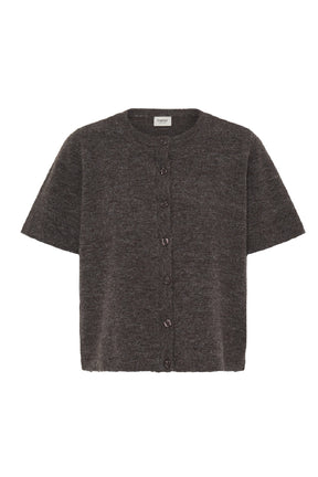 Fransa FRSANNY CARDIGAN 8, HOT FUDGE MELANGE