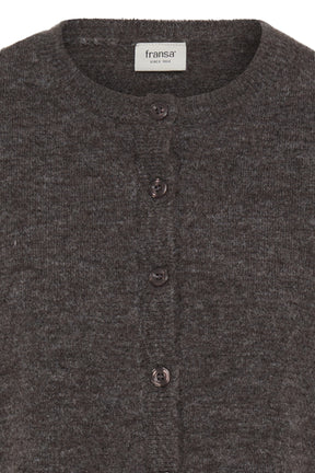 Fransa FRSANNY CARDIGAN 8, HOT FUDGE MELANGE