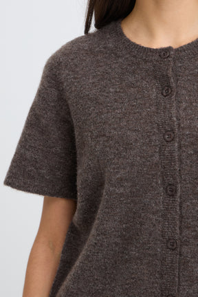 Fransa FRSANNY CARDIGAN 8, HOT FUDGE MELANGE