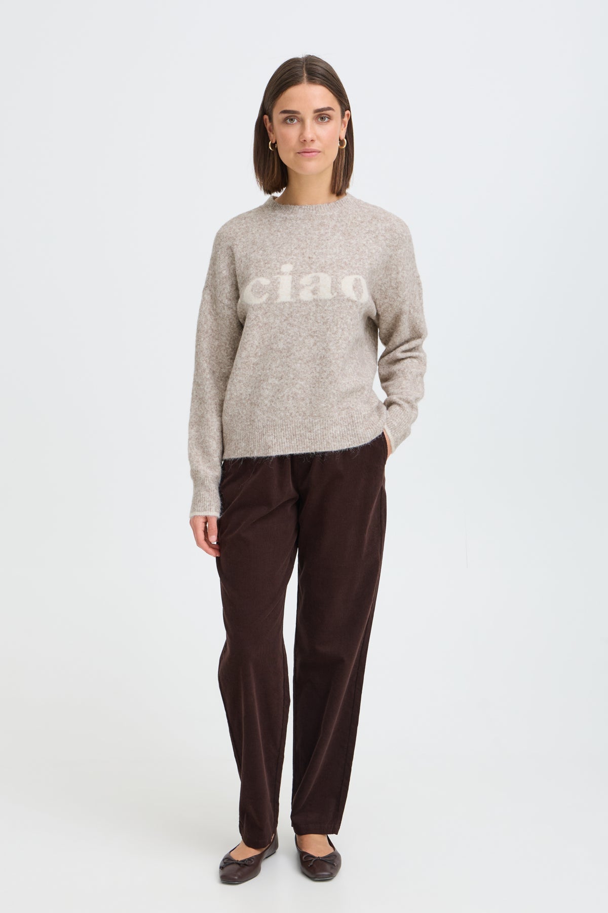 Fransa FRFLORENCE PULLOVER 2, DRIFTWOOD