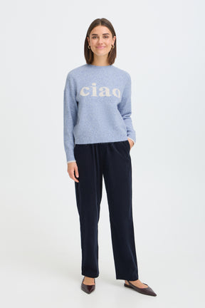 Fransa FRFLORENCE PULLOVER 2, BLUE BLIZZA