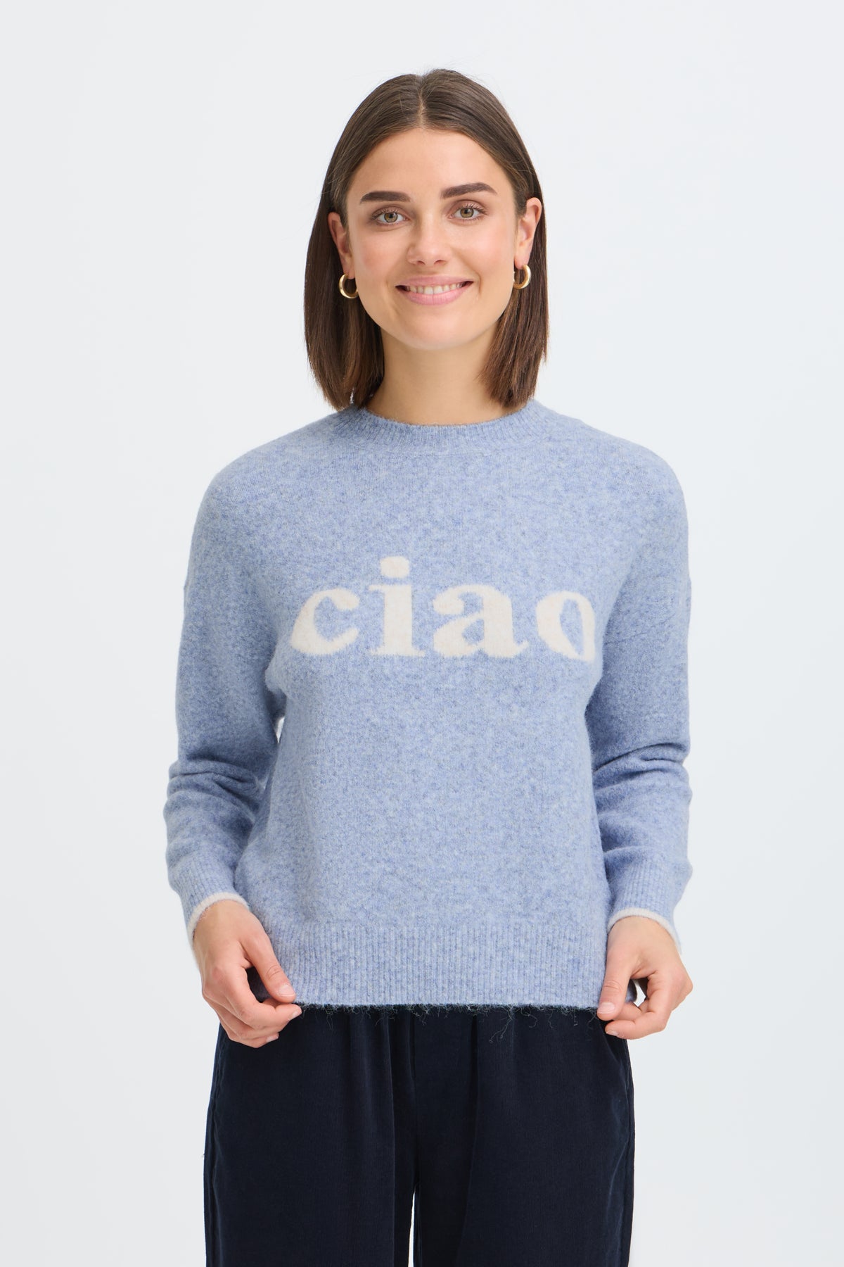 Fransa FRFLORENCE PULLOVER 2, BLUE BLIZZA