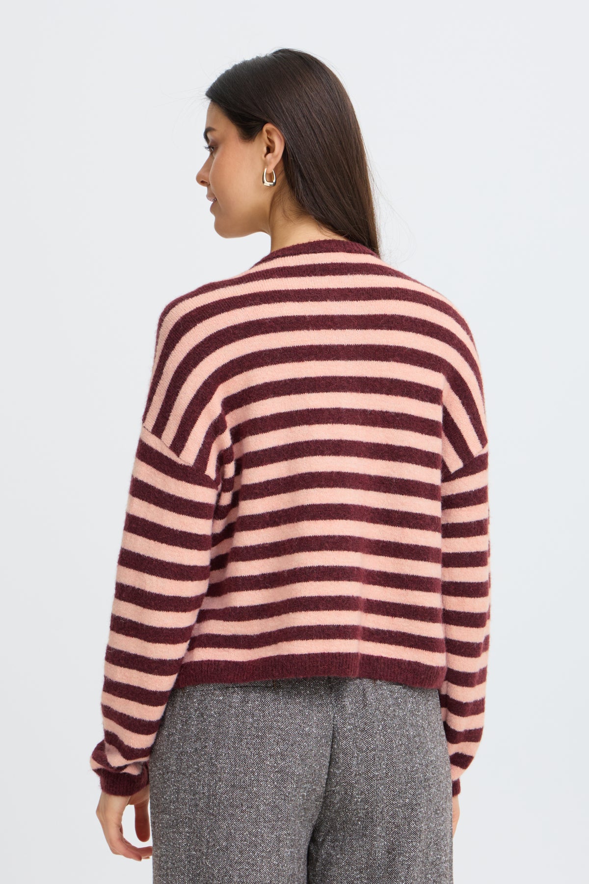 Fransa FRIDAA CARDIGAN 1, PORT-ROYAL STRIPE