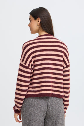 Fransa FRIDAA CARDIGAN 1, PORT-ROYAL STRIPE