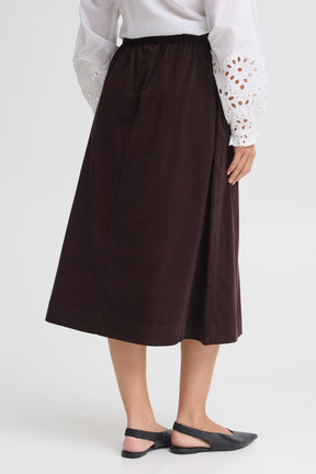 Fransa FRCORY SKIRT 1, Hot Fudge