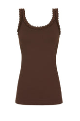 Tim & Simonsen Frida ribtop, Cioccolato