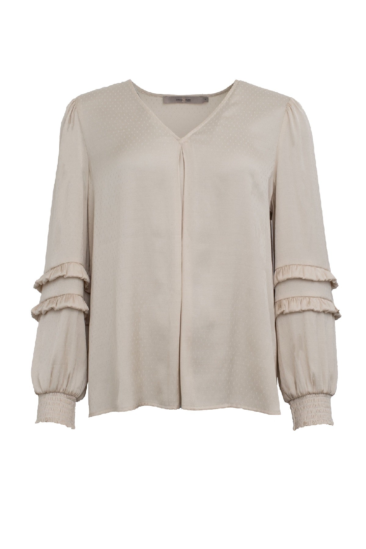 Costamani Wave Blouse, Whisper White