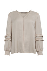 Costamani Wave Blouse, Whisper White