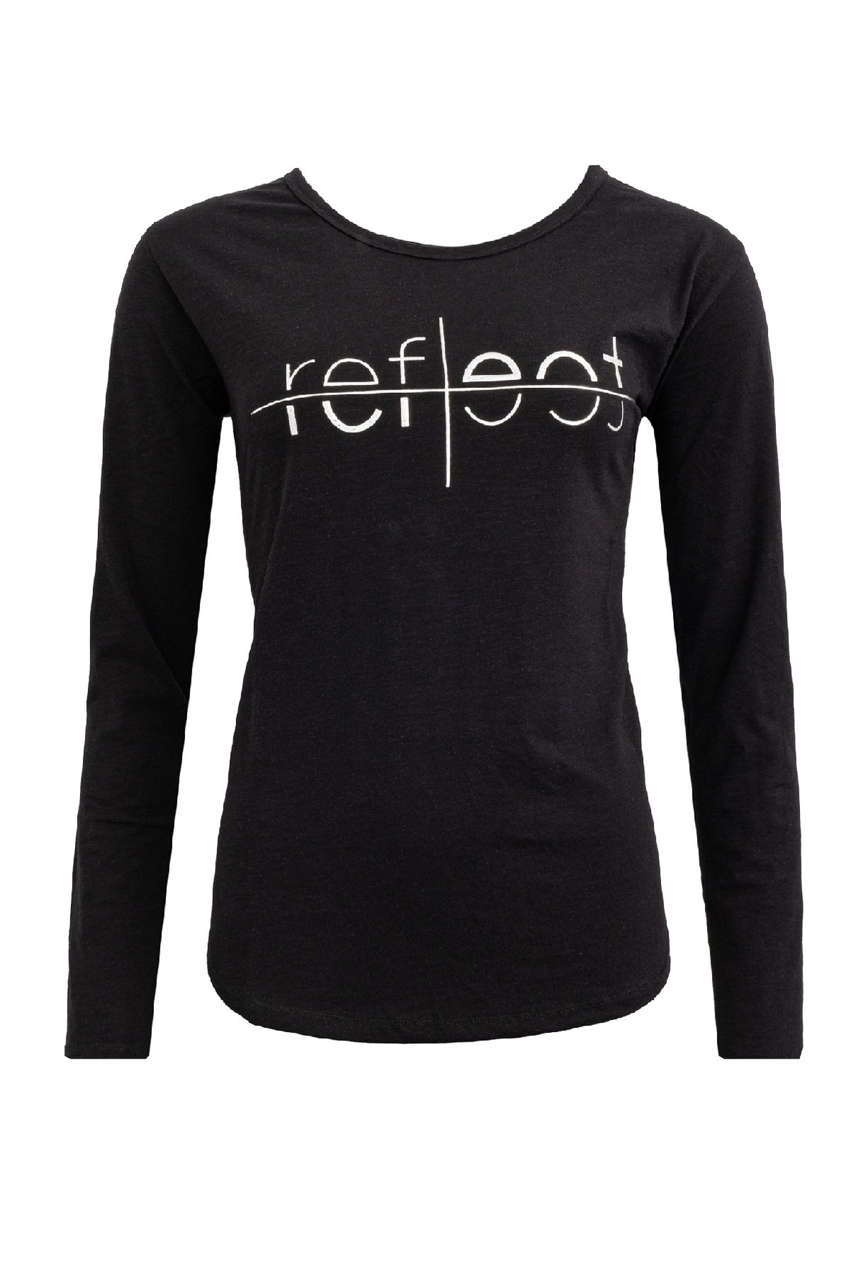 Costamani Reflect Tee, Black w/silver