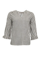 Costamani Addie Blouse, Elephant Green