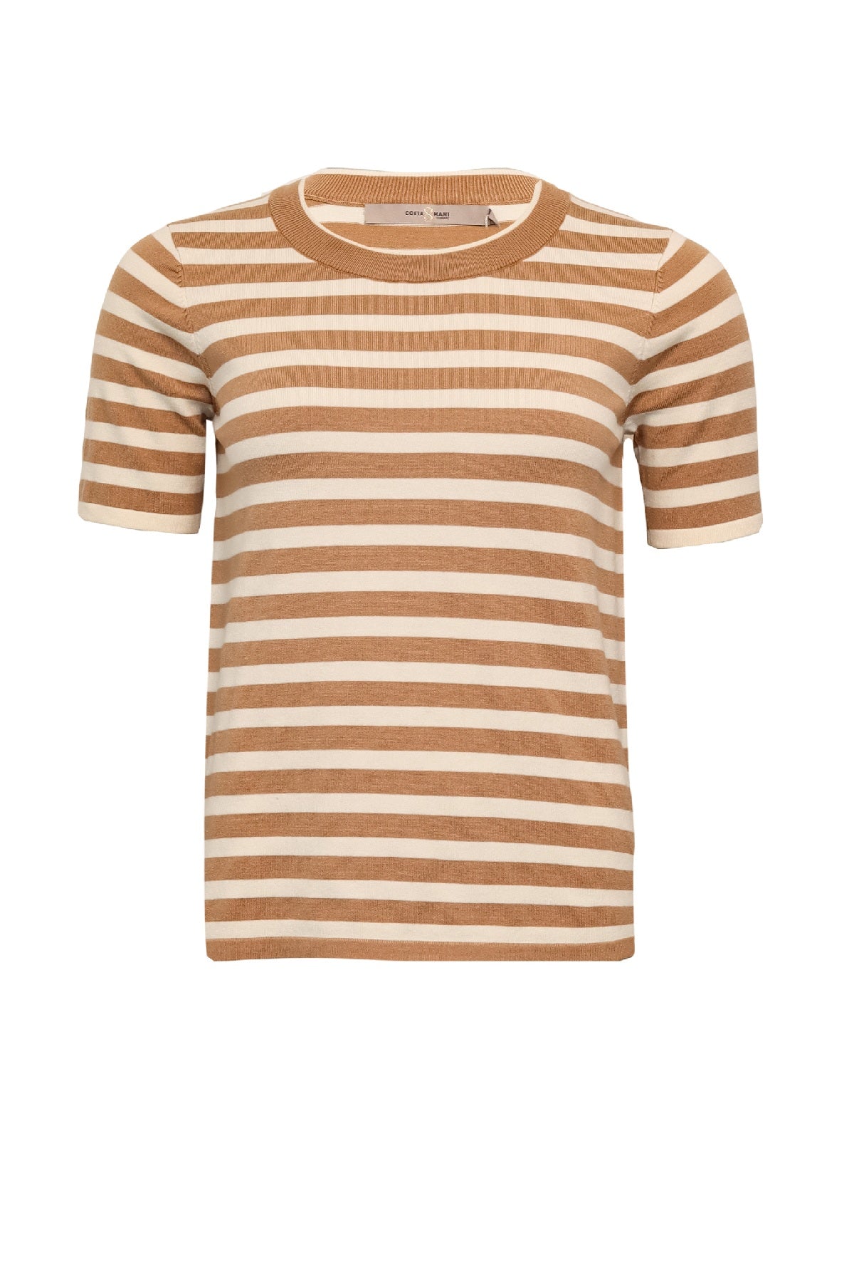 Costamani  Blondie Stripe knit, Whisper White Stripe