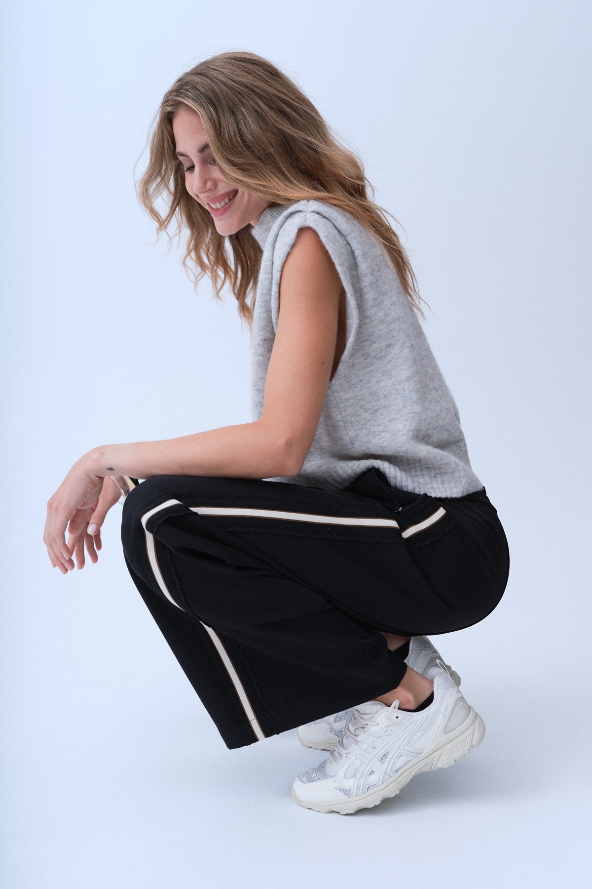 Gossia FlorenceGO Pants, Dark Grey Melange