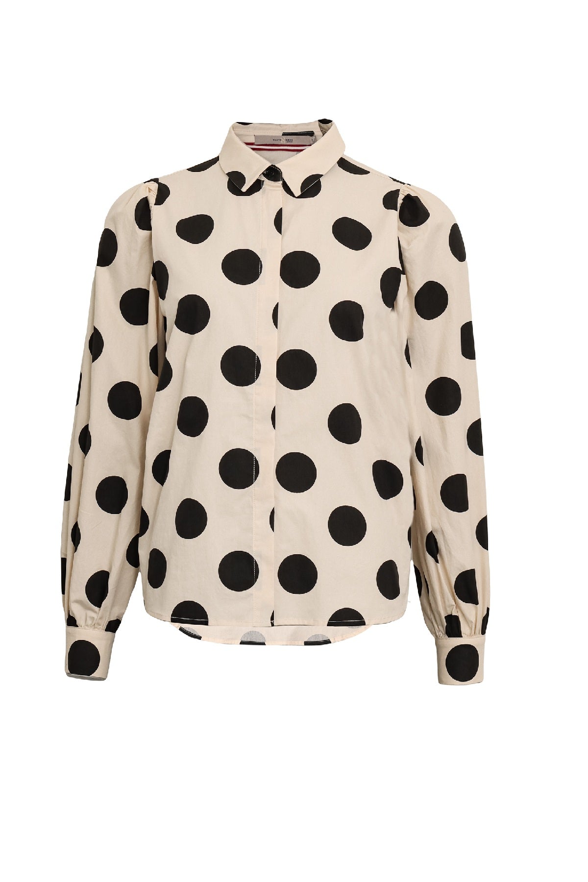 Costamani Dot Shirt, Black Dot