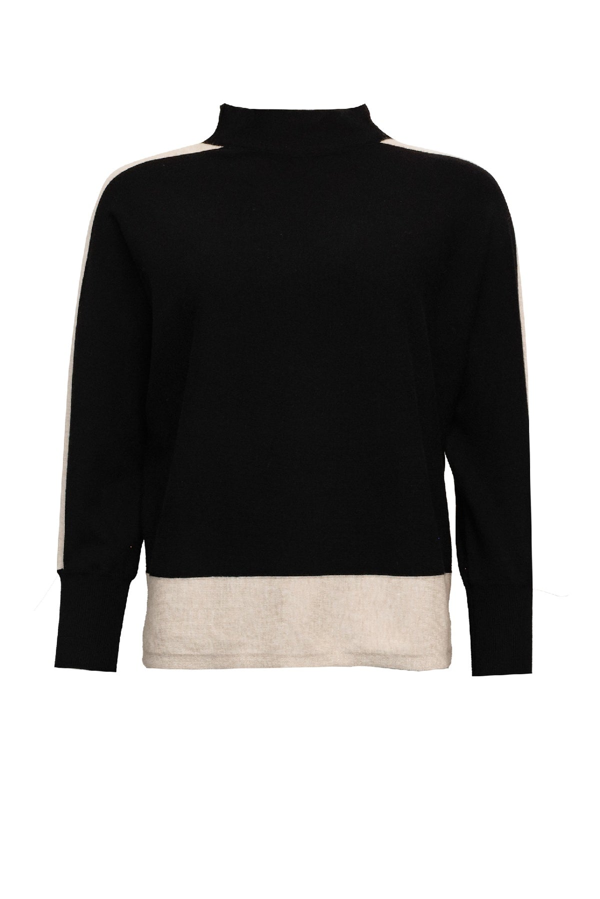 Costamani Rue Pullover, Black / Sand