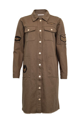 Costamani Foxy Long Jacket , Army