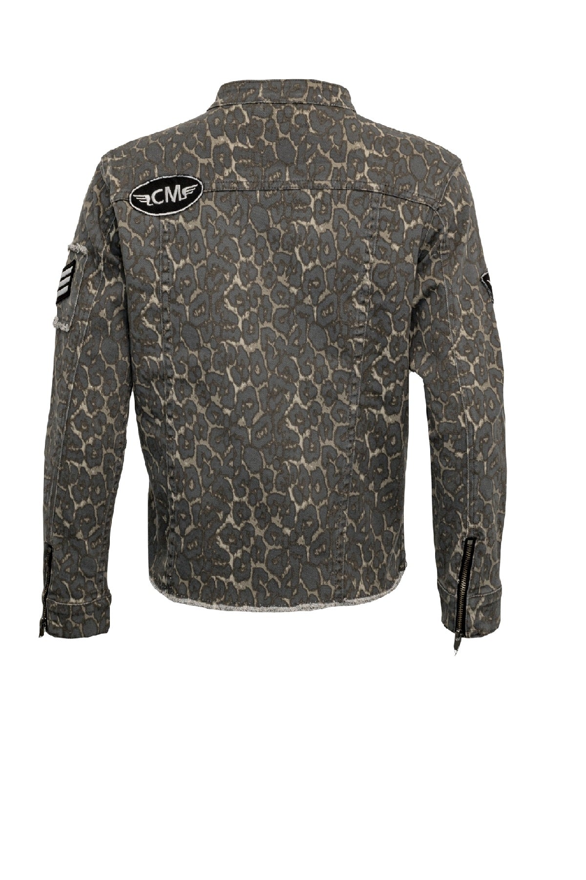 Costamani Foxy Leopard Jacket, Grey Leo