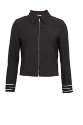 Costamani Madonna Jacket, Black Stripe