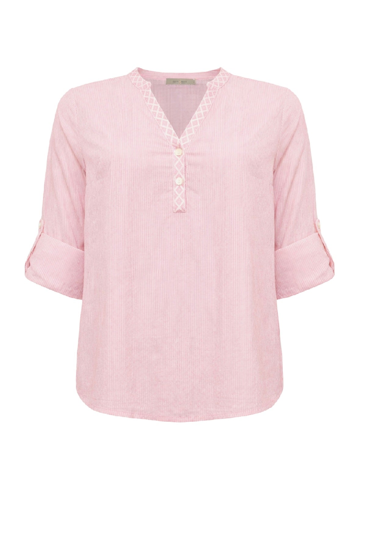Costamani Josephine Shirt, Pink Stripe
