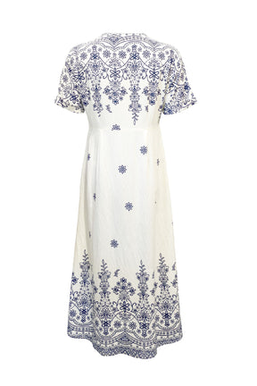 Costamani Wishi Dress, Sea Blue Flower