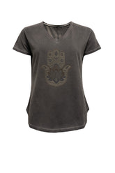 Costamani Hamsa Tee, Black