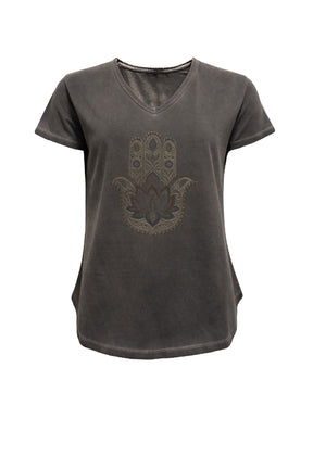 Costamani Hamsa Tee, Black