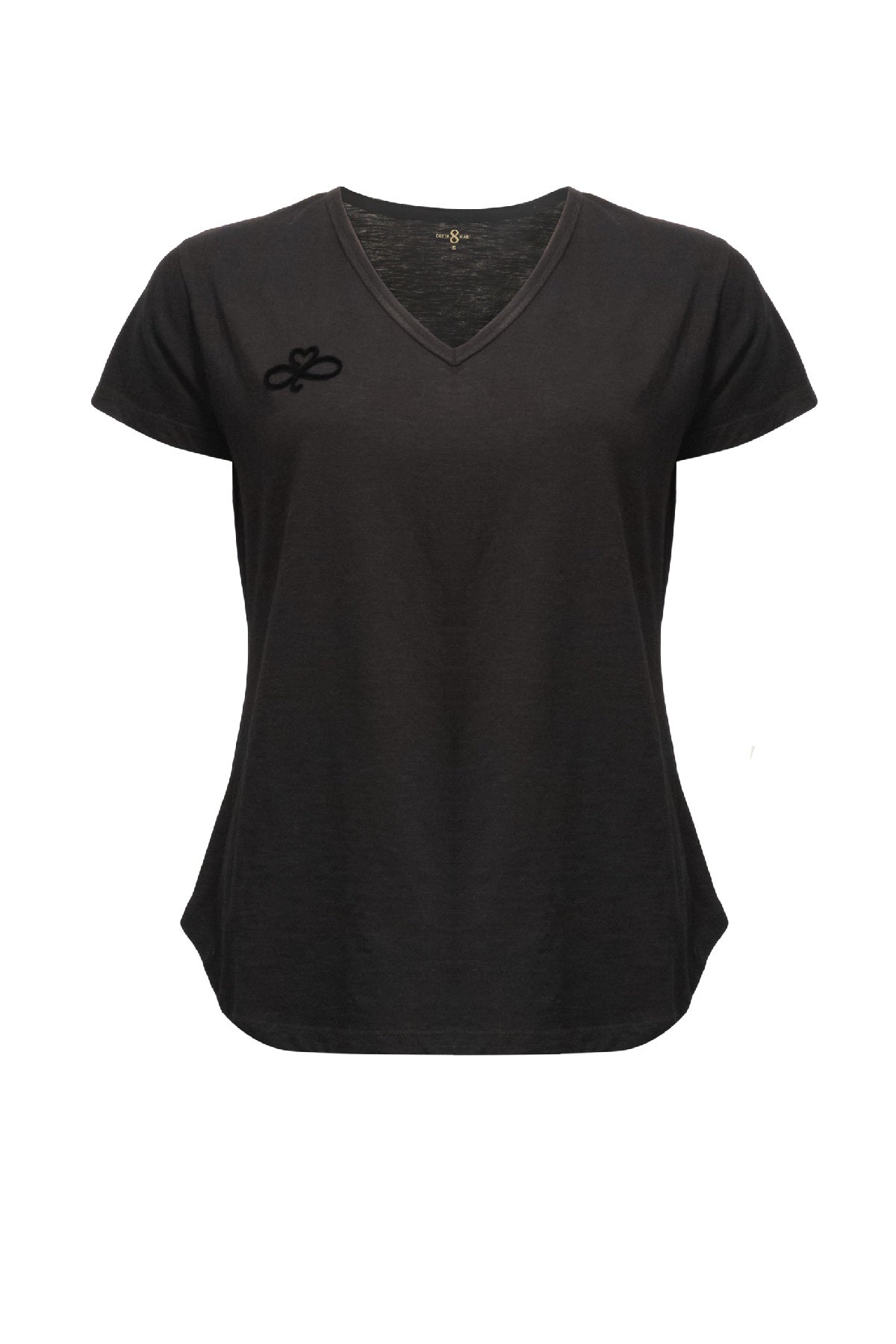 Costamani Mono Tee, Black