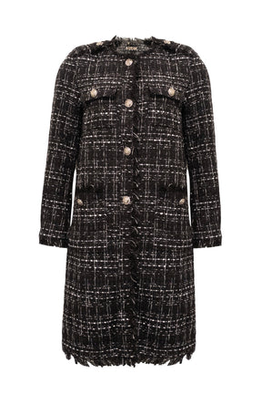 Costamani Bouchle Long Jacket, Black