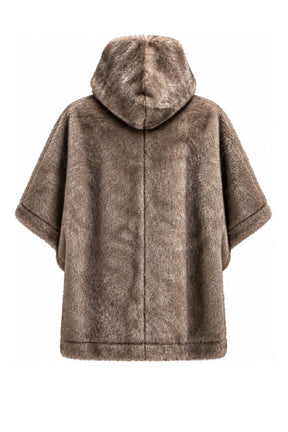 Costamani Coolie Poncho, Fango / Deer