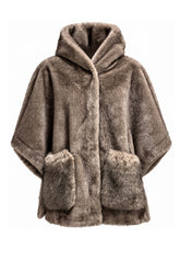 Costamani Coolie Poncho, Fango / Deer