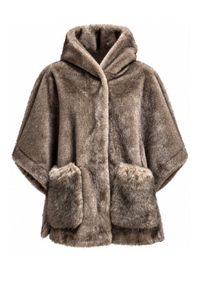 Costamani Coolie Poncho, Fango / Deer