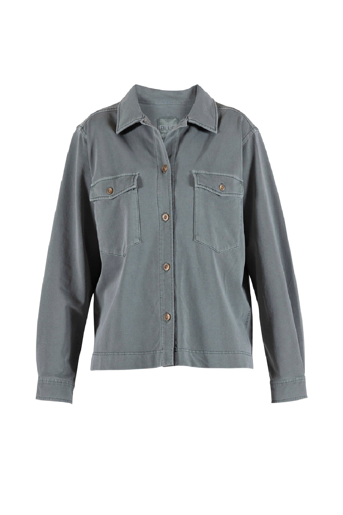 Blue Sportswear Jannie "vintage" Shirt, Silver Pine