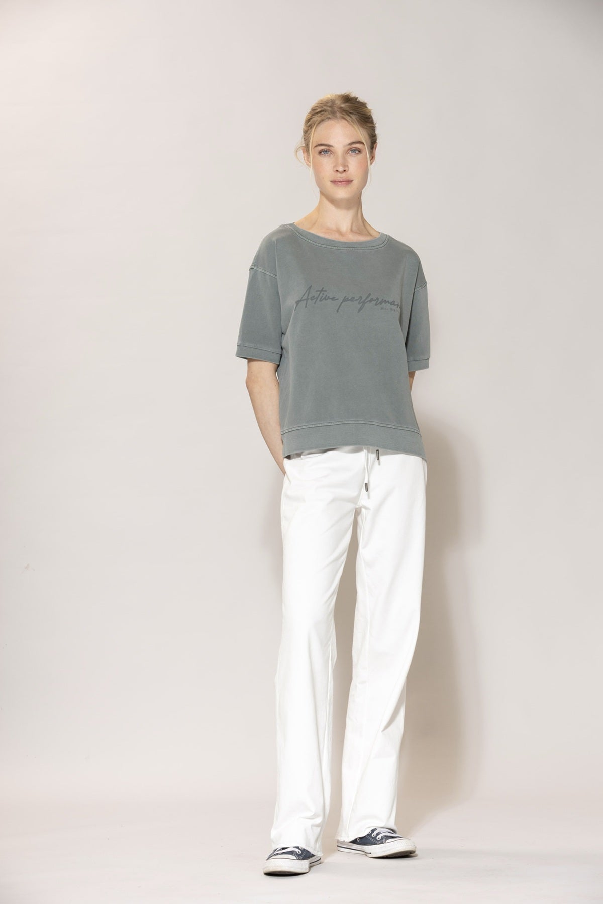 Blue Sportswear Jade Blouse, Silver Pine