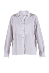 Blue Sportswear Liva linen Shirt,  White