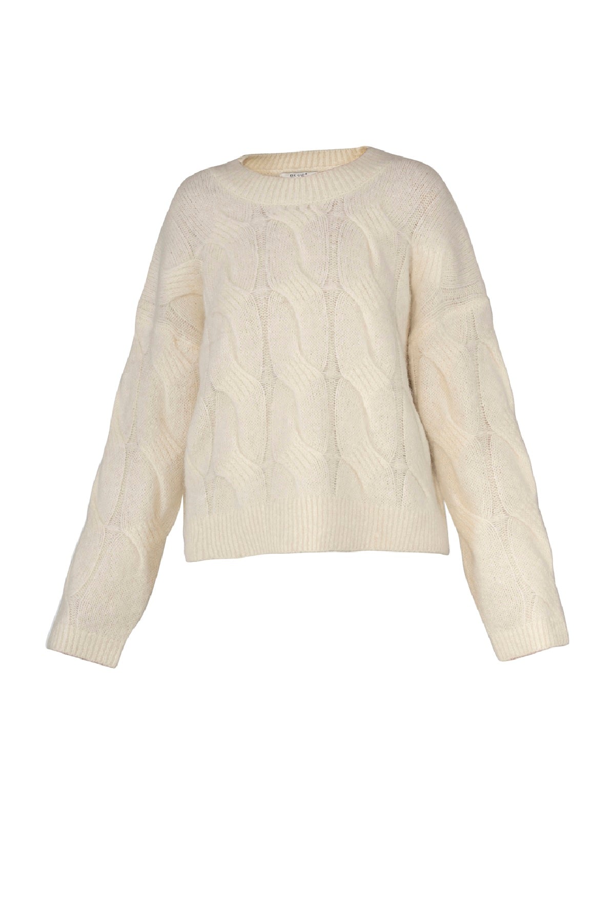 Blue Sportswear Michaela cable Knit, Cream