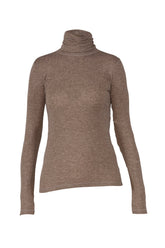 Blue Sportswear Margo baselayer turtle-neck Top, Coffee melange