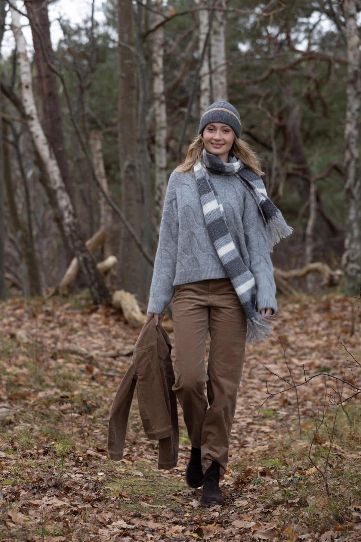 Blue Sportswear Merie stretch Trousers, Walnut