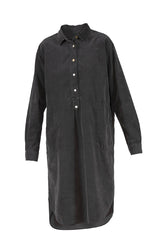 Blue Sportswear Mabel "baby-corduroy" Dress, Iron Grey