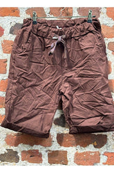 Moondust MAGIC SOLID SHORTS, CHOCOLATE