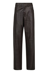 Depeche BoaDEP Pants HW Full Length Straight Leg, Chocolate