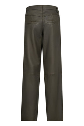Depeche BoaDEP Pants HW Full Length Straight Leg, Khaki