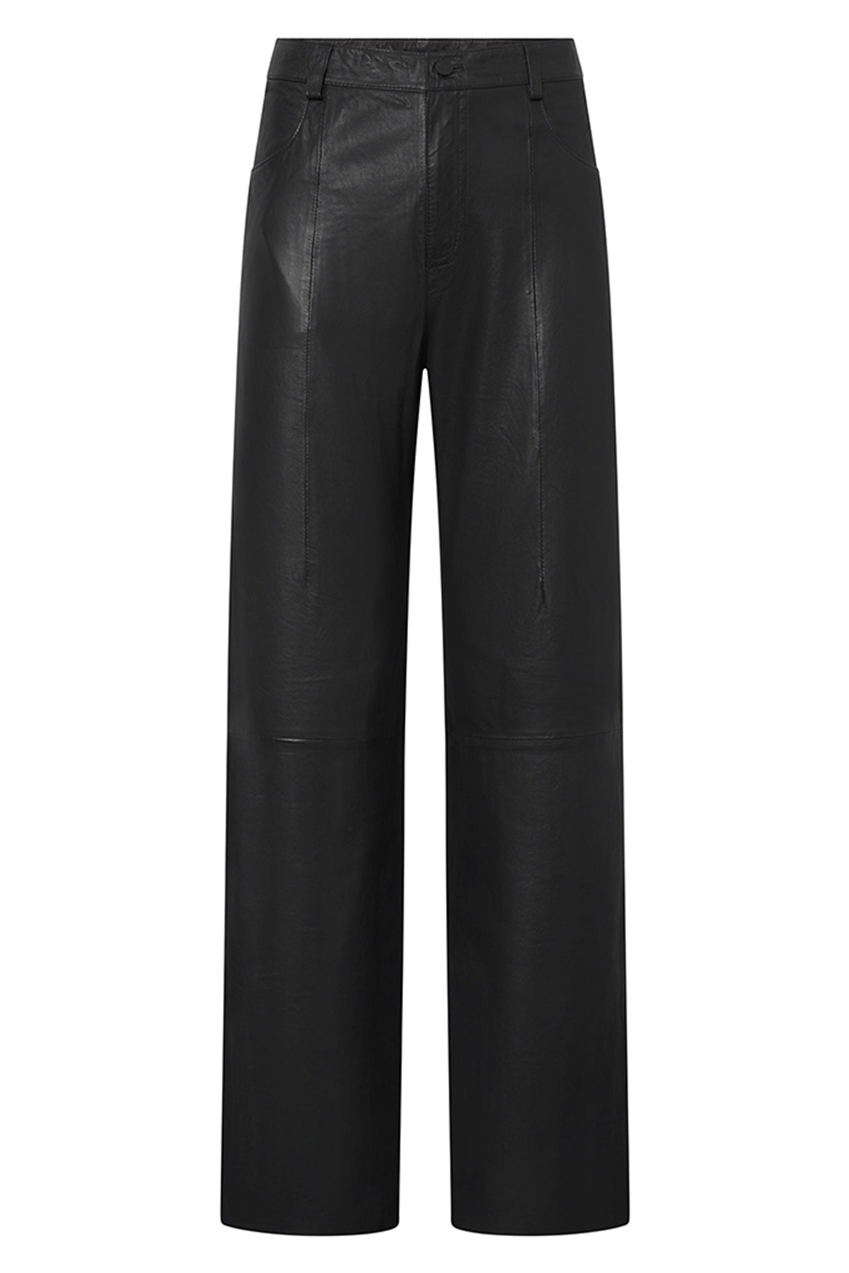 Depeche BoaDEP Pants HW Full Length Straight Leg, Black