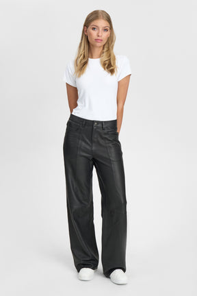 Depeche BoaDEP Pants HW Full Length Straight Leg, Black
