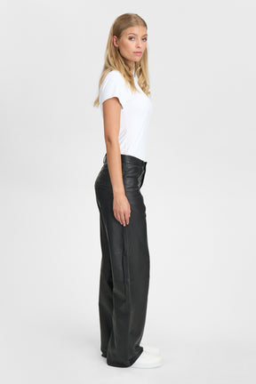 Depeche BoaDEP Pants HW Full Length Straight Leg, Black