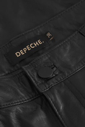 Depeche BoaDEP Pants HW Full Length Straight Leg, Black