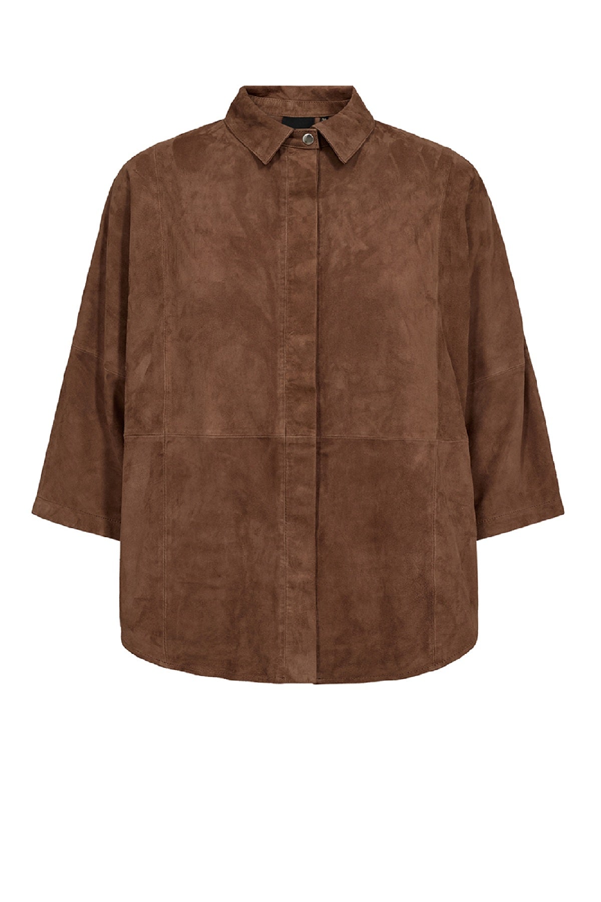 Depeche TennaDep Suede Shirt,  Wood