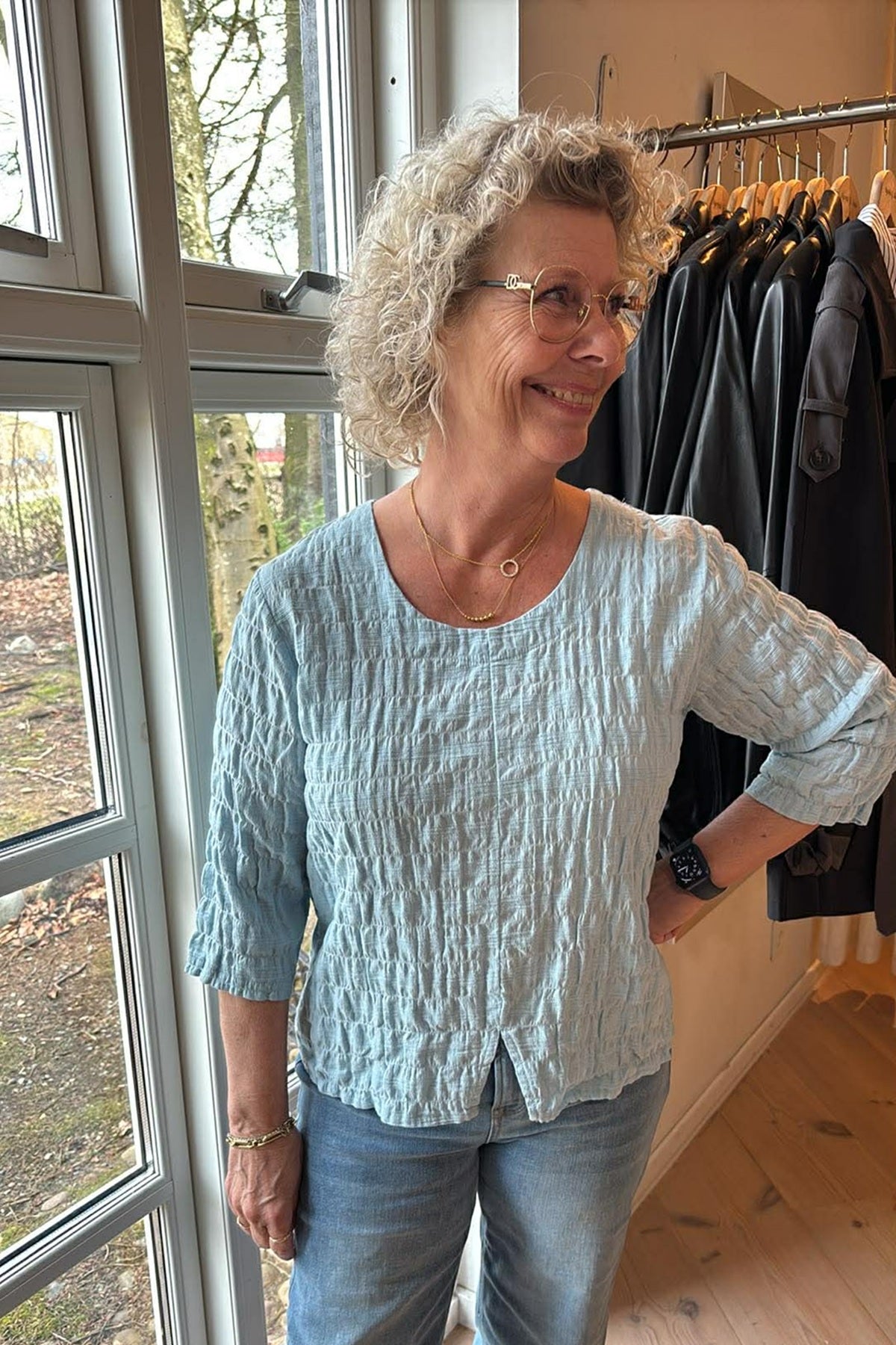 Thing bluse 7202, Sky