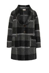 Thing jakke i uld 7120, Anthracite