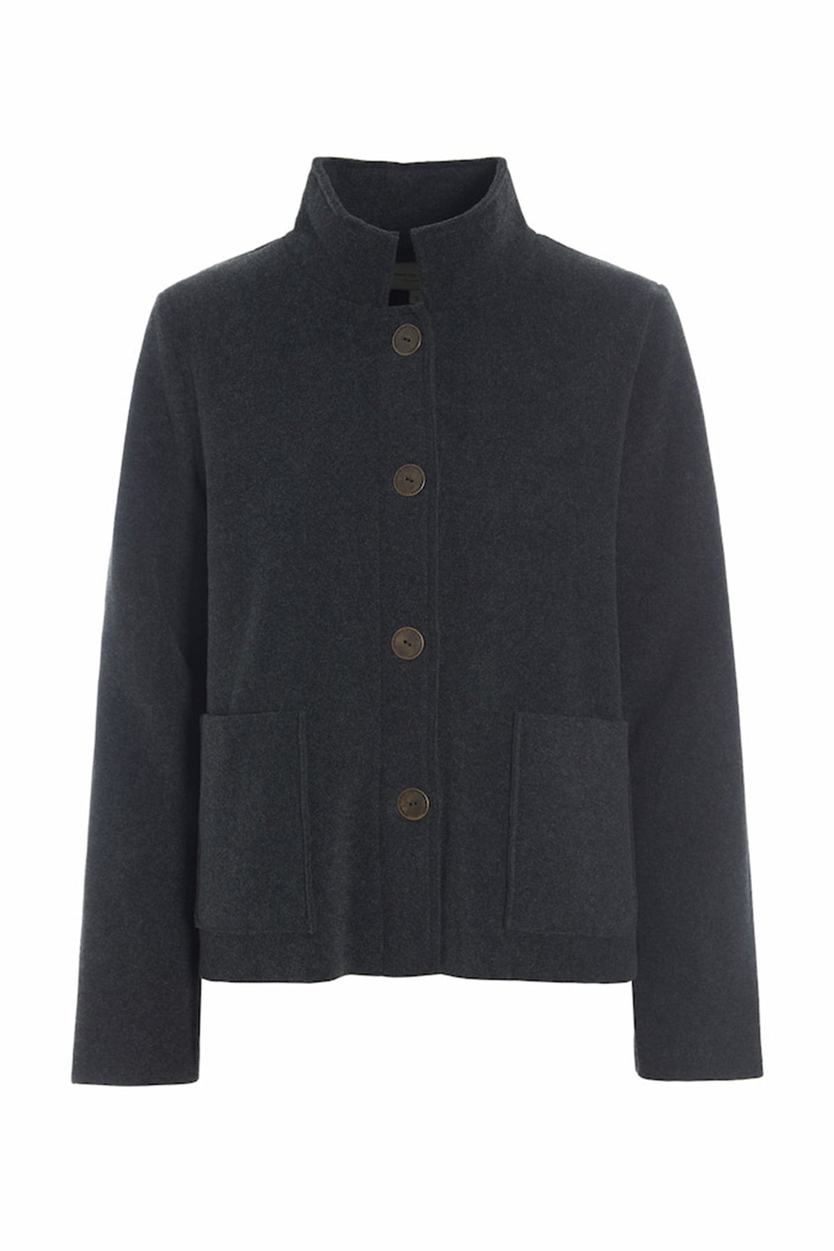 Henriette Steffensen  FLEECE JACKET 7164, SOFT BLACK