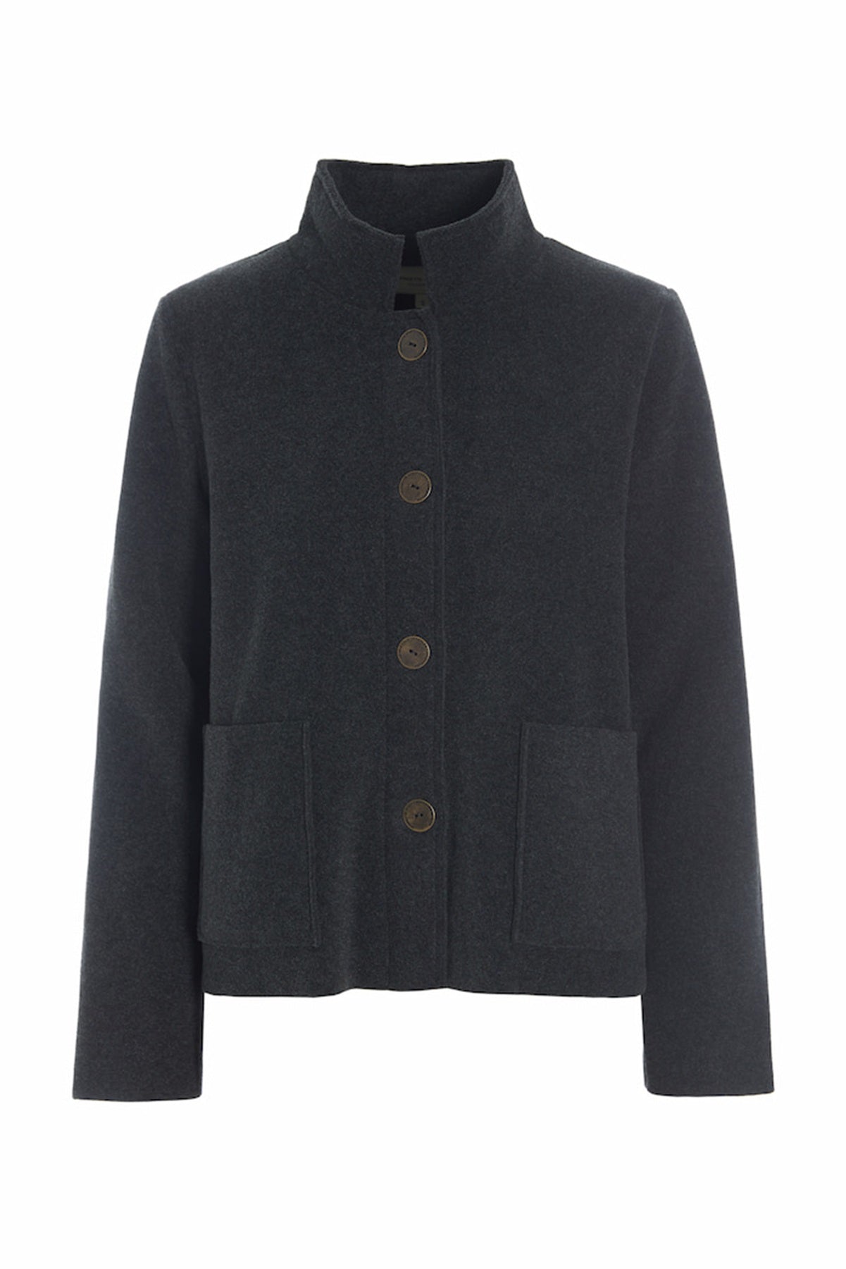 Henriette Steffensen  FLEECE JACKET 7164, SOFT BLACK