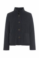 Henriette Steffensen  FLEECE JACKET 7164, SOFT BLACK